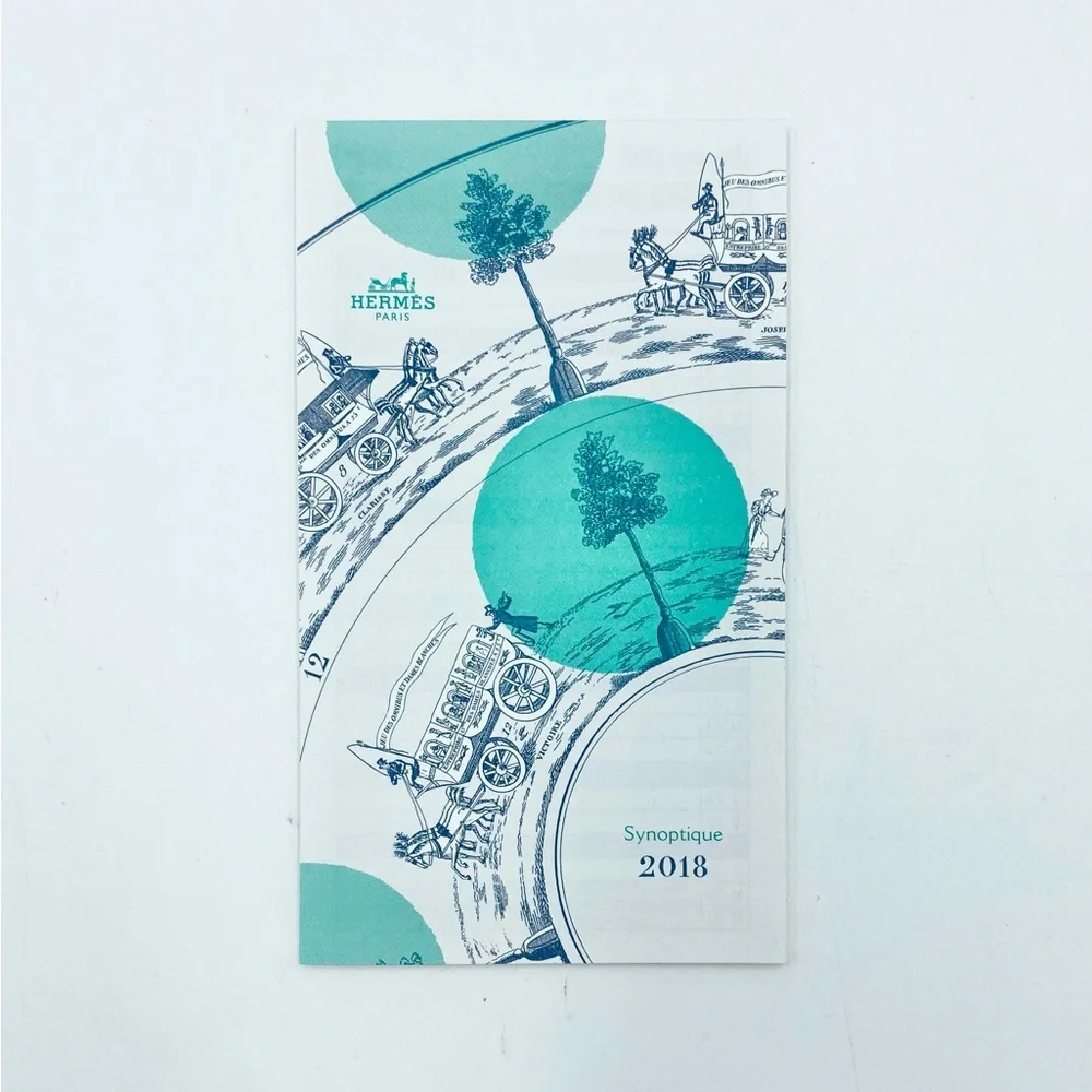 New Hermes Paris Synoptique 2018 Planner Refill from Grand Modele Agenda